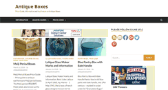 Desktop Screenshot of antique-boxes.com